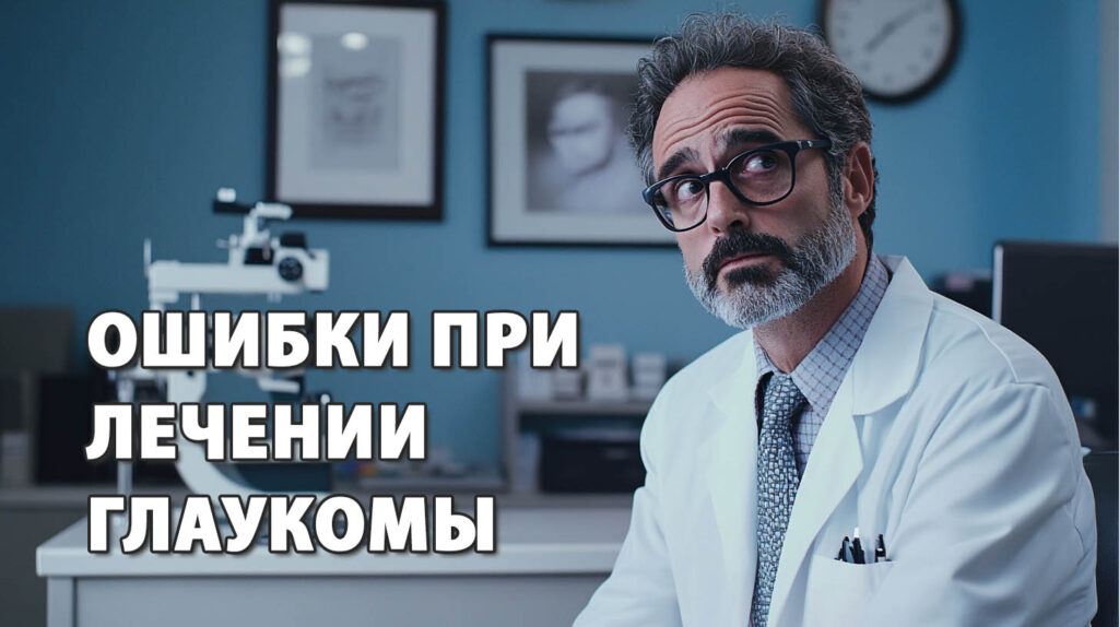 Топ-5 ошибок при лечении глаукомы